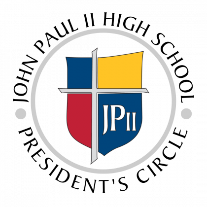 Catholic School John Paul II High School President's Circle Logo